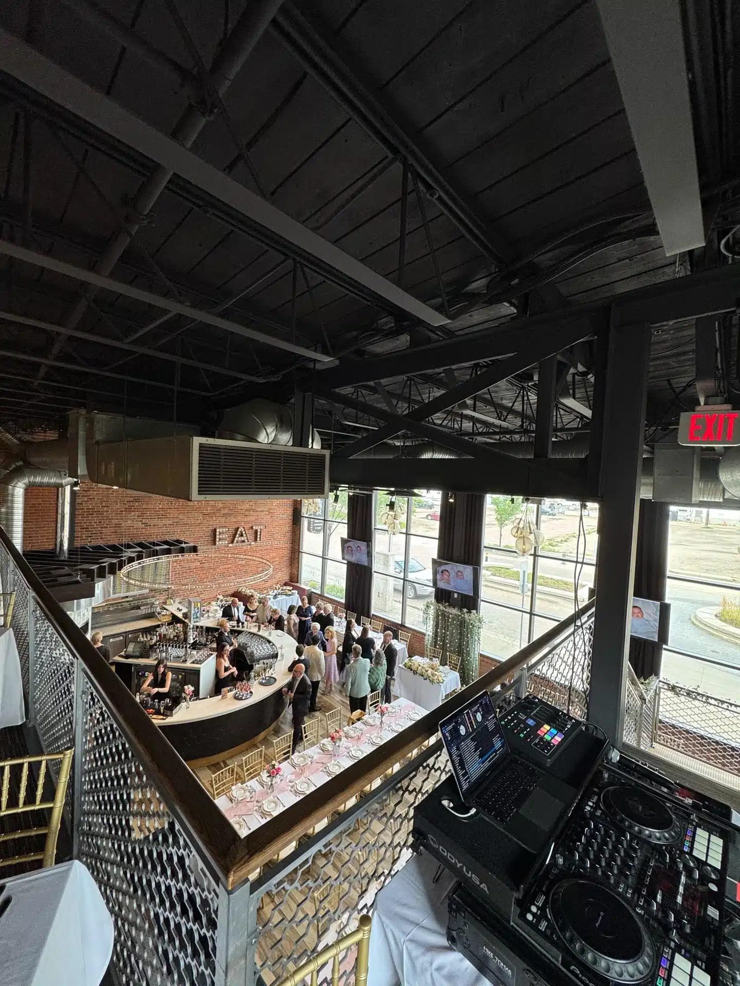 DJ Mike Tomas Wedding at The Parlour Italian Kitchen and Bar